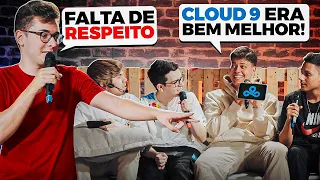 FALOU MAL DA HERO NA FRENTE DO FLAKES! JOGO DA DISCÓRDIA COM PRO PLAYERS!