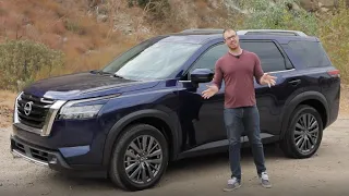 2022 Nissan Pathfinder Test Drive Video Review