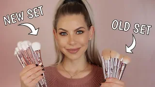 Wet n Wild 10 Piece Brush Set 2018 vs 2017 | BrittanyNichole