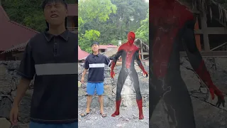 Spider Man rescues his brother #shorts TikTok