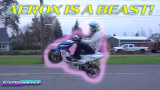 The Aerox Hits the Streets! Shes a BEAST!  EP:7