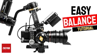 Zhiyun Crane 3S | Easy balance tutorial