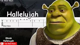 Shrek - Hallelujah Guitar Tutorial