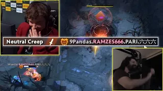 Gorgc & Puppey reaction to Ramzes666 dying to Tormentor