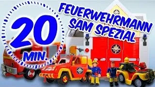 Feuerwehrmann Sam Special - Alle Spielzeuge Feuerwehrstation & Autos - von Pandido TV #VinesDC_HD