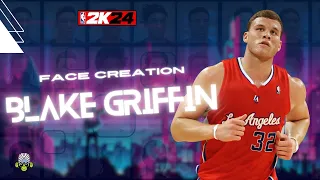 BEST BLAKE GRIFFIN FACE CREATION!! NBA 2K24!!! #nba2k24