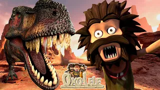 Oko Lele 🦕 Games with dinosaurs 🐒 Episodes collection 🌟 Animated short | Chuck Chicken Cartoons