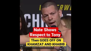 Nate Diaz GOES OFF on Khamzat and Khabib at UFC 279 (“Me and Tony should’ve fought long ago)