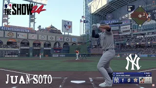 it's finally here MLB The Show 24! - New York Yankees Vs Houston Astros (PS5) 4K