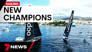 Sydney Hobart Yacht Race ends in dramatic fashion | 7 News Australia