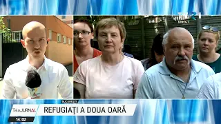 Refugiaţi daţi afară dintr-un centru din Sectorul 5