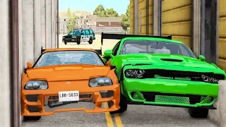 Unusual Cars Crashes #1 - Beamng drive