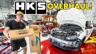 Dream Civic Type R Gets JDM HKS OVERHAUL!