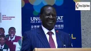 RAILA MAKES FUN OF UHURU'S JAMAICAN VISIT! SINGS A REGGAE SONG!