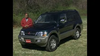 Motorweek 2001 Mitsubishi Montero Road Test