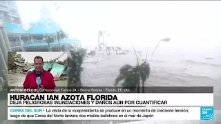 Informe desde Florida: huracán Ian es degradado a tormenta tropical