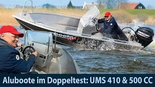 Aluboote im Test: UMS 410 CC & 500 CC