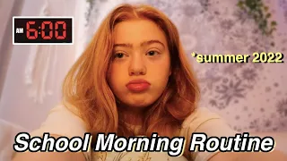 My School Morning Routine *Summer 2022 ☀️ |  Ruby Rose UK