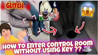 How To Enter Control Room Without Using Key In Ice Scream 6 (Glitch) || Ice Scream 6 Gameplay