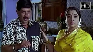 Vishnuvardhan & Lakshmi Arguing For Son Marriage | Super Double Acting Scene | Kannada Movies