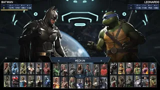 Injustice 2 Batman VS TMNT Leonardo