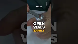 Technique: Open Vials Safely! #local #anesthesia #vials #anesthetic