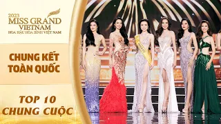 Nghẹt thở với phần Công bố Top 10 Chung cuộc MGVN 2023