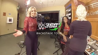 Exclusive backstage access in 360° with your favorite WWE superstars!
