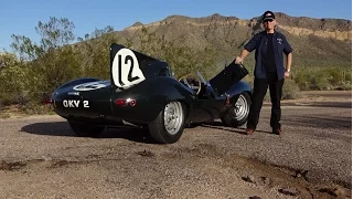Ride in a REAL 1954 Jaguar D Type Factory Team Race Car ? Why Not! My Car Story with Lou Costabile
