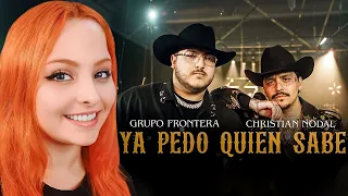 🟩​⬜​🟥 YA PEDO QUIEN SABE - GRUPO FRONTERA y CHRISTIAN NODAL 🇲🇽 INCULTA REACCIONA