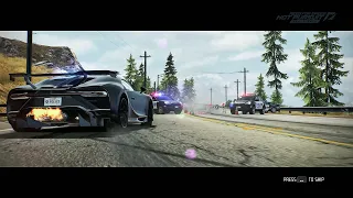 NFS Hot Pursuit Remastered - Bugatti Chiron Pur Sport & Police Car Mod