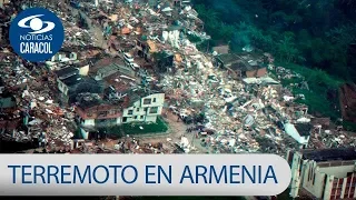 Veinte años del terremoto en Armenia: sobrevivientes recogen sus pasos | Noticias Caracol