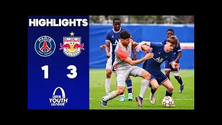 PSG U19 - Salzburg U19 (1-3) Highlights | UEFA Youth League 2022