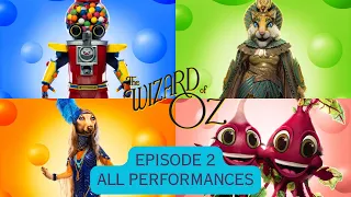 Season 11 - Episode 2 Performances: The Wizard of Oz | THE MASKED SINGER US