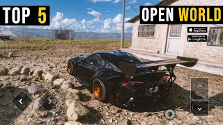 Top 5 Crazy Open World Car Simulator Games For Android 2022 | High Graphics