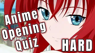 [ HARD - OTAKU ] ANIME OPENING QUIZ #16 ONLY FOR REAL OTAKU