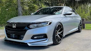 This lowered 2.0T accord got the best wheels