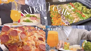 🍕 what i eat in a week | cooking vlog 🍳🇮🇳