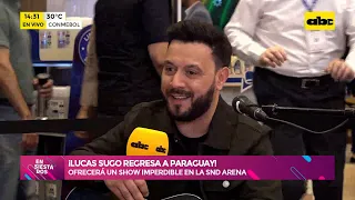 ¡Lucas Sugo regresa a Paraguay!