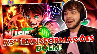 (ESTOU TRAUMATIZADO!) React Relógio Esquisito | Carnitrix (Ben 10 AU) | Iron Master