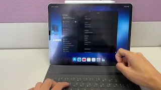 Stage Manager using iPad Pro 12.9 (2018)