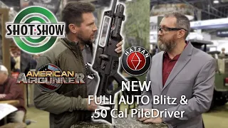 SHOT Show 2020 - Hatsan FULL AUTO Blitz and .50 Cal PileDriver