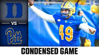 Duke vs. Pitt Condensed Game | 2022 ACC Football