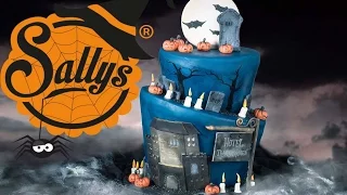 Motivtorte "Hotel Transsilvanien 2" : Topsy Turvy Torte / Halloween Torte / Sallys Welt