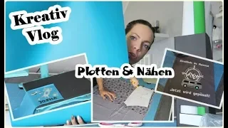 Plotten & nähen/Mehrfarbig plotten/Kurze Hose/Einkaufstasche/PixiHülle/Kreativ VLOG/Mel´s Kanal