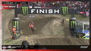 Adamo vs Everts pt.2   | MX2 Race 2 | MXGP of Trentino 2023 #MXGP #Motocross