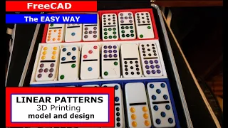 FreeCAD - Linear Patterns - 3D printing