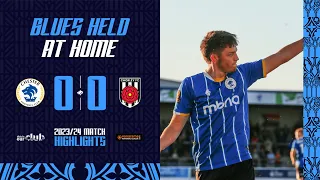Blues held at home 🔒 | Chester 0-0 Chorley