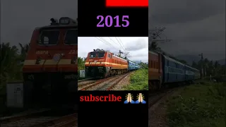 Evolution of train (1947-2022)  #shorts #viral #railway