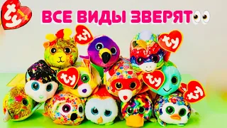 ТИНИ ТАЙ ХЕППИ МИЛ ОБЗОР ВСЕХ ВИДОВ ИГРУШЕК ИЮНЬ/АВГУСТ 2019 TY TEENY TYS HAPPY MEAL MacDonalds 2019